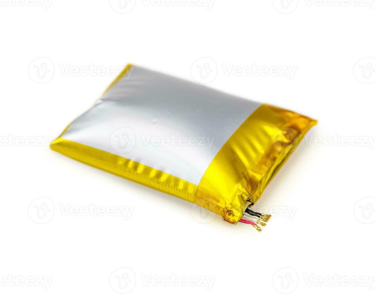 Swollen battery of smartphone or tablet that ready to explode anytime photo