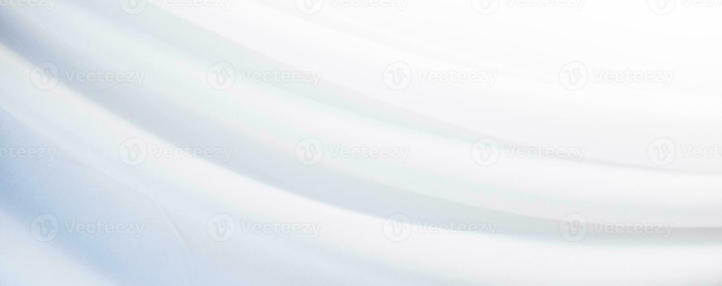 Minimalist white fabric banner background photo