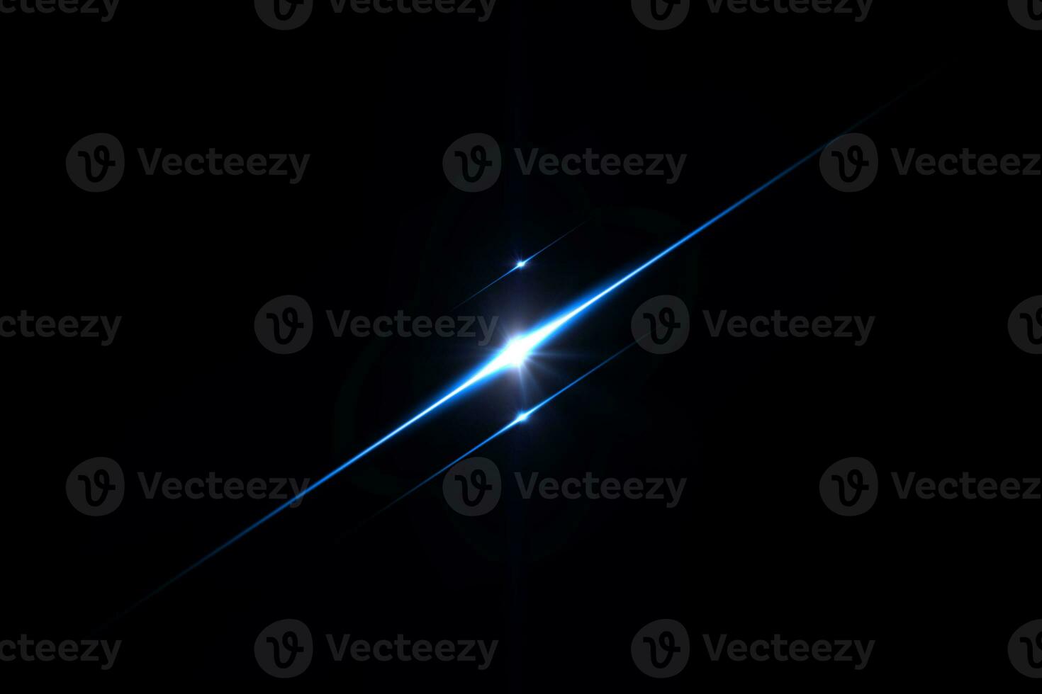 Abstract image of lighting flare photo