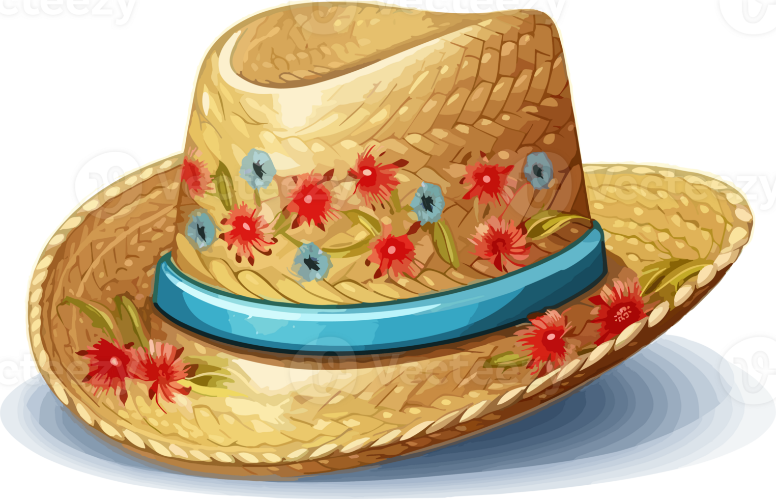 Straw hat Illustration 31426165 PNG
