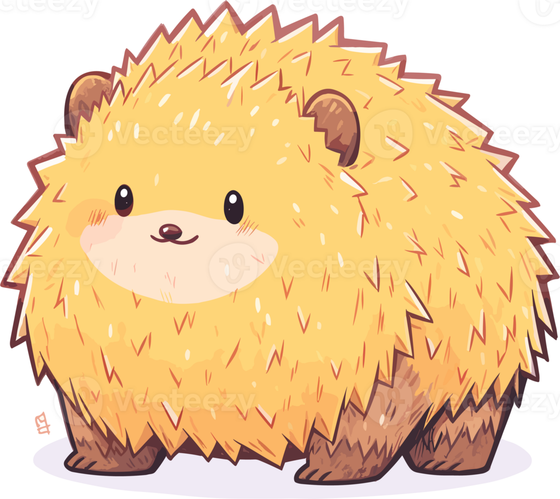 Porcupine Illustration, Animal Illustration png