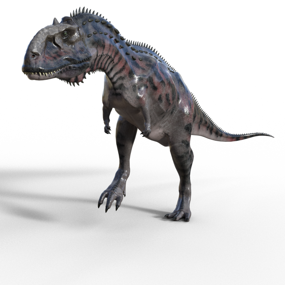 Majungsaurus dino isolated 3d png