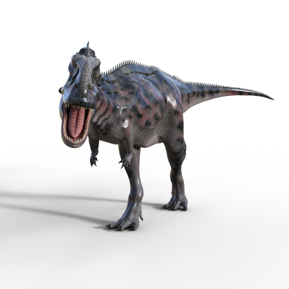 Majungsaurus dino isolated 3d png
