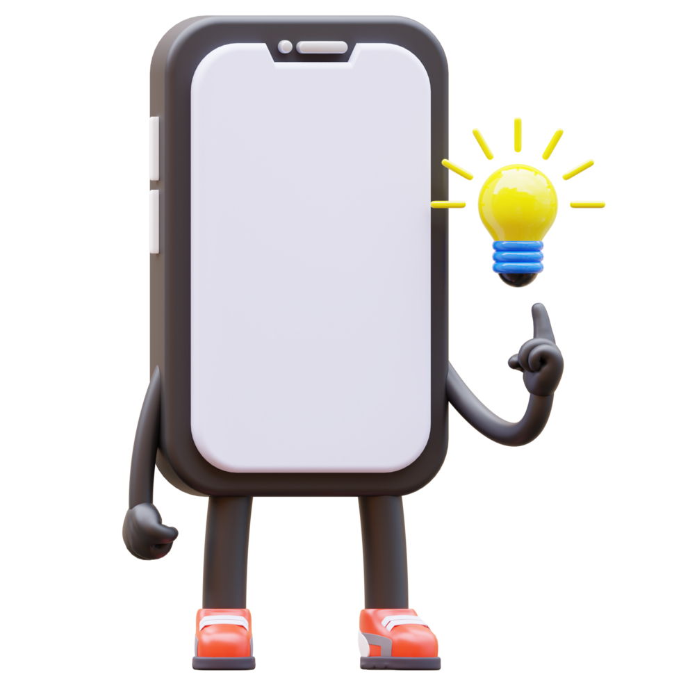 3D Money Coin Character Get Idea png