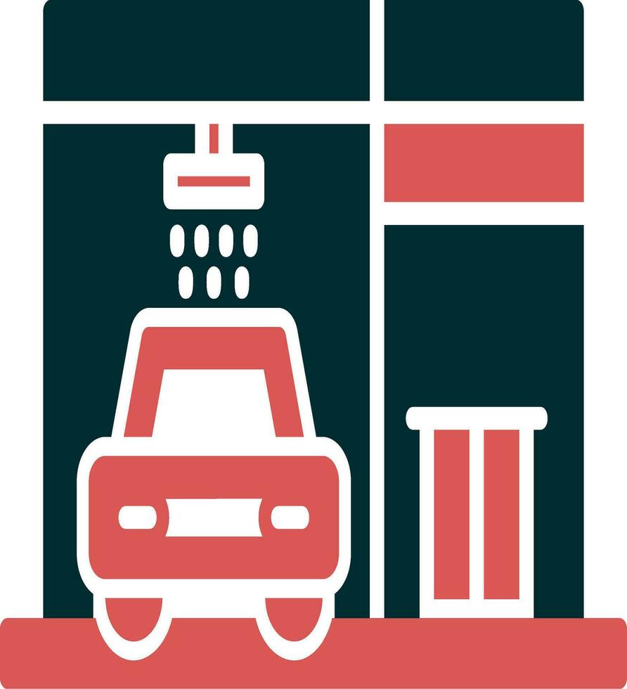 Carwash Vector Icon