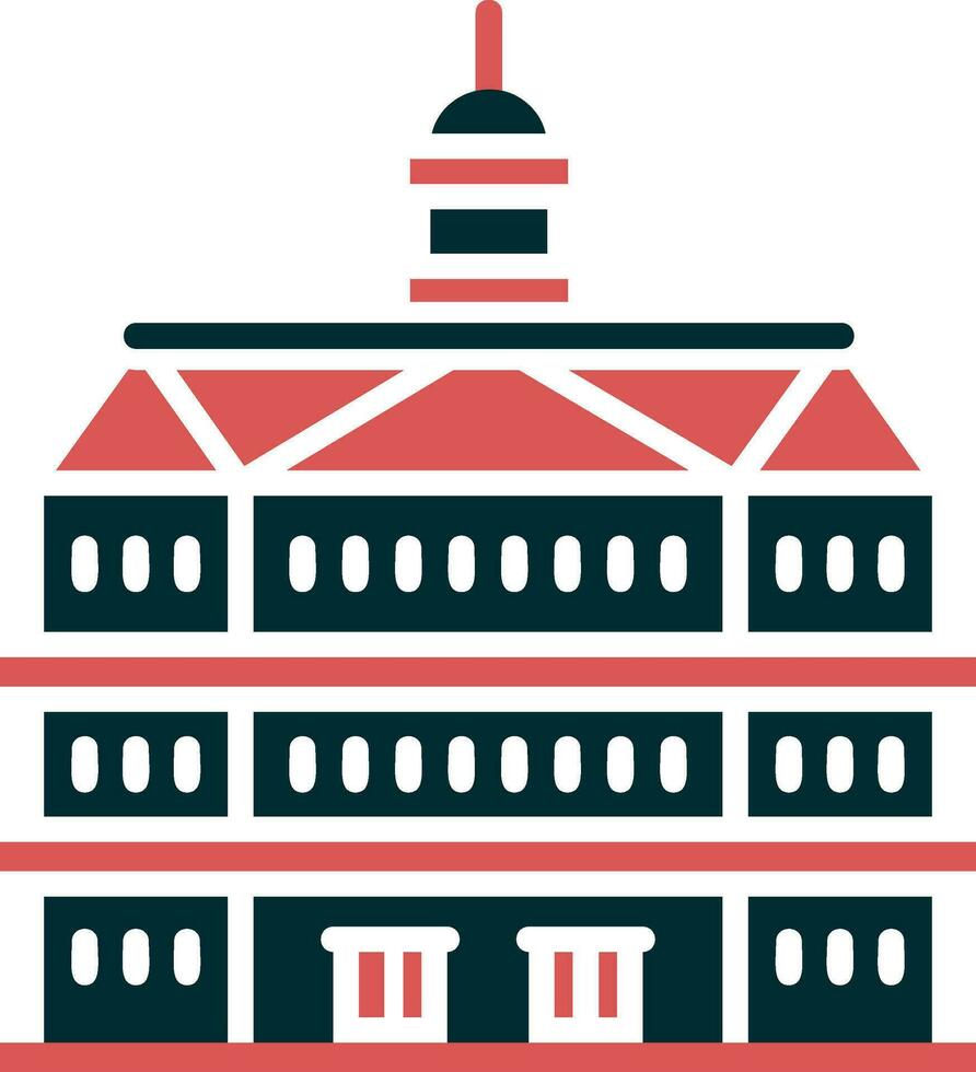 Royal Palace Vector Icon
