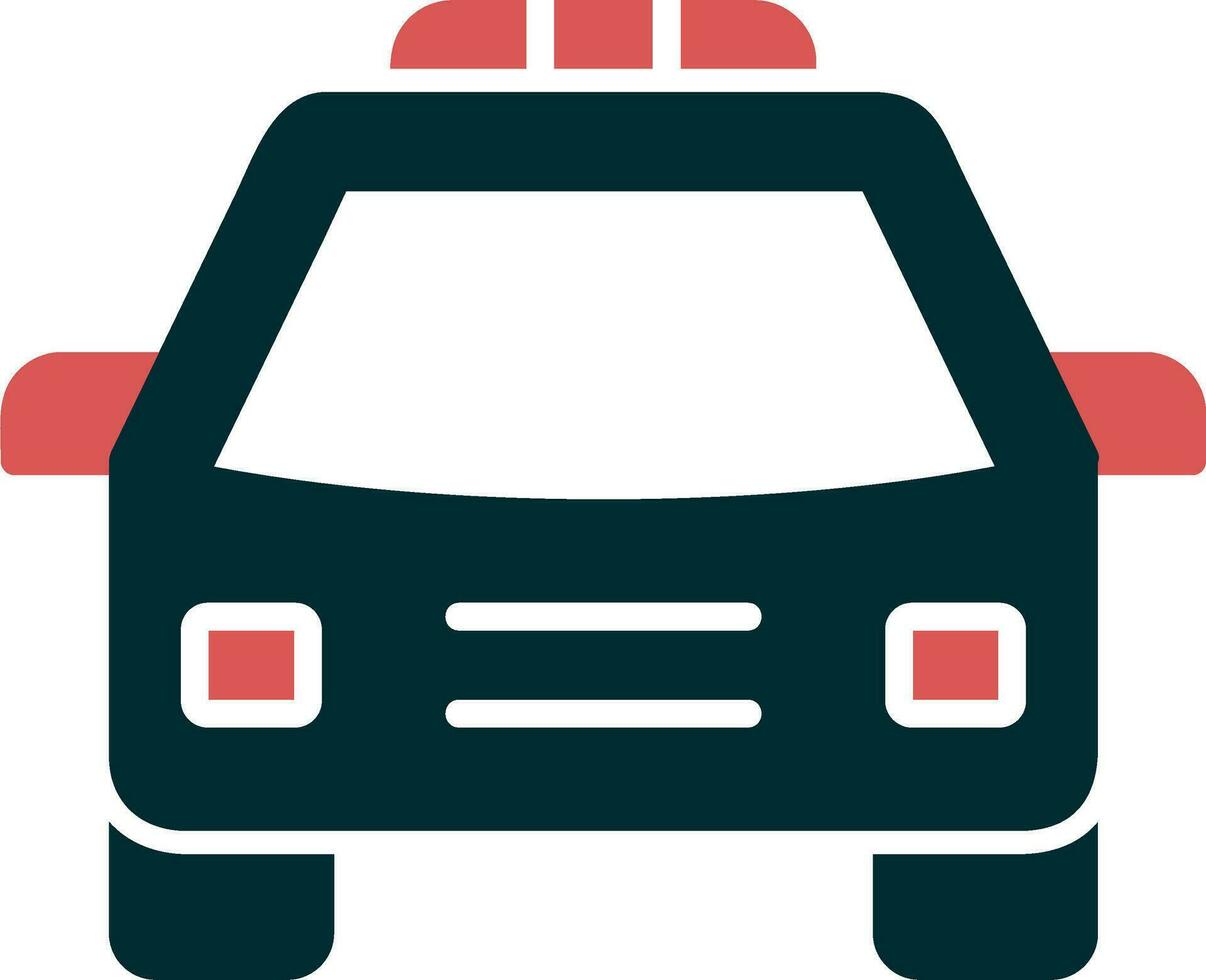 Police Car Vector Icon