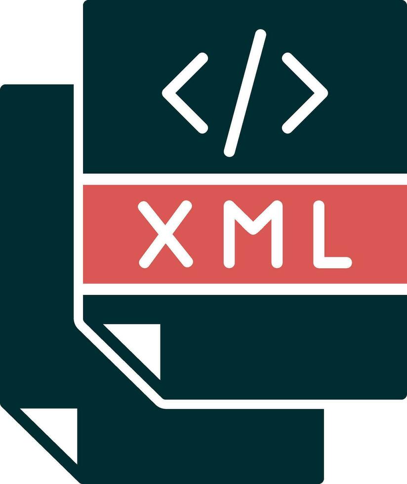 Xml File Vector Icon