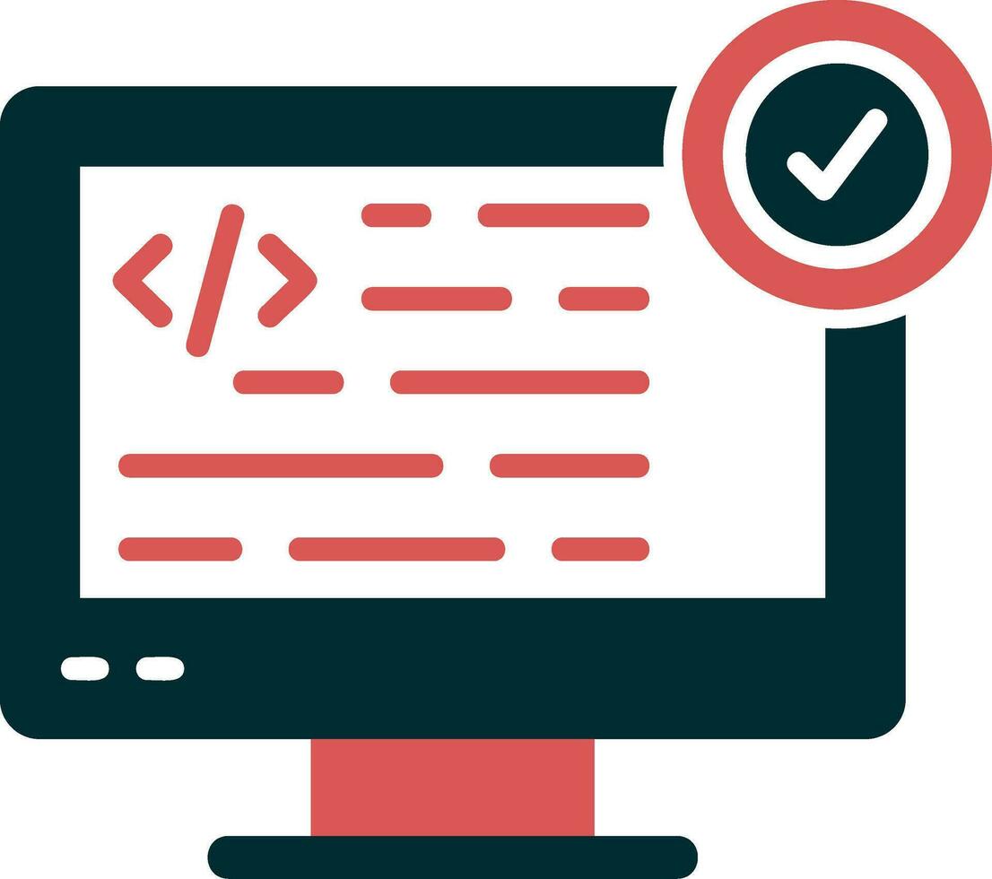 icono de vector de programación