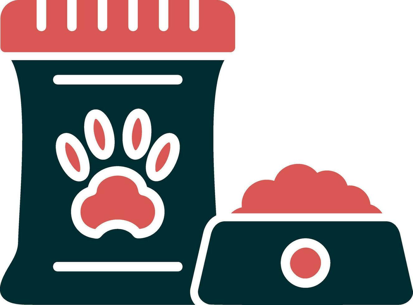 pet food Vector Icon