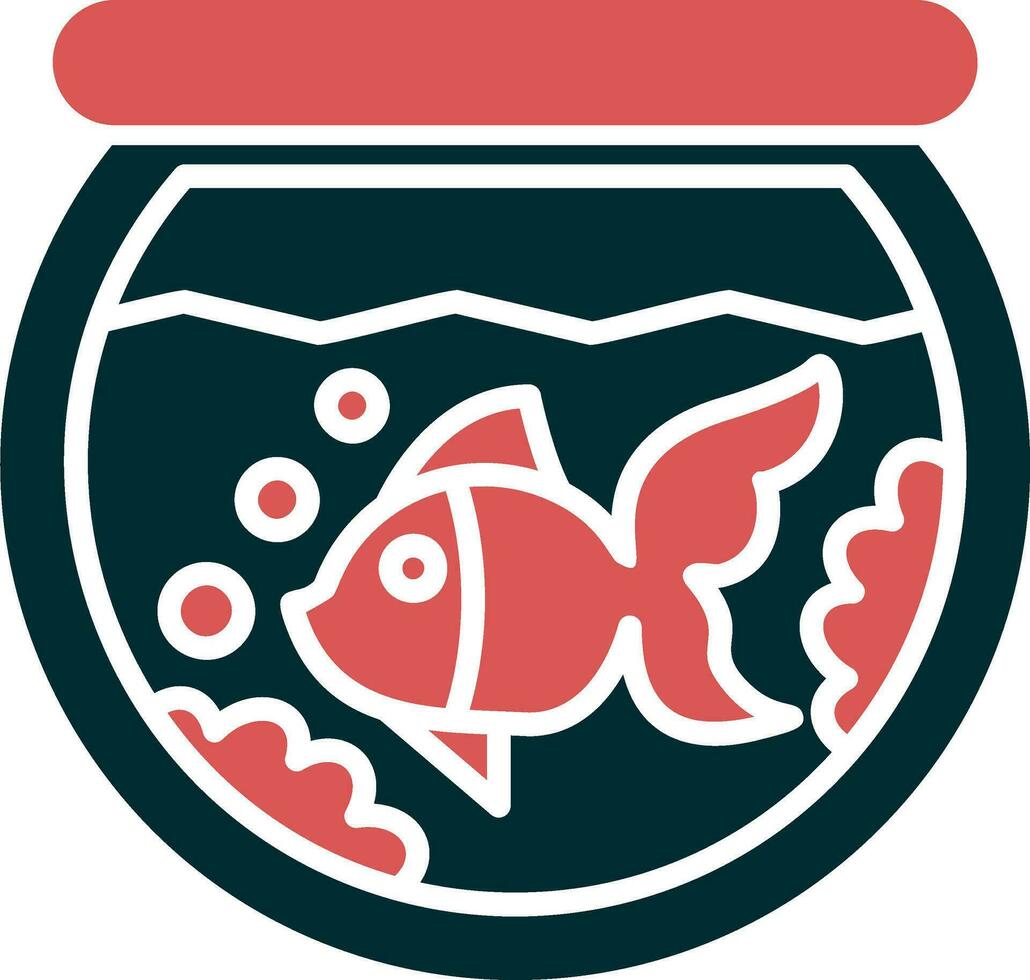 fish bowl Vector Icon
