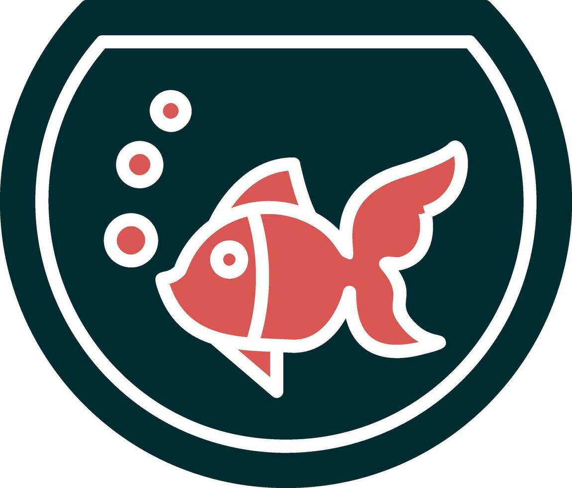 fish bowl Vector Icon