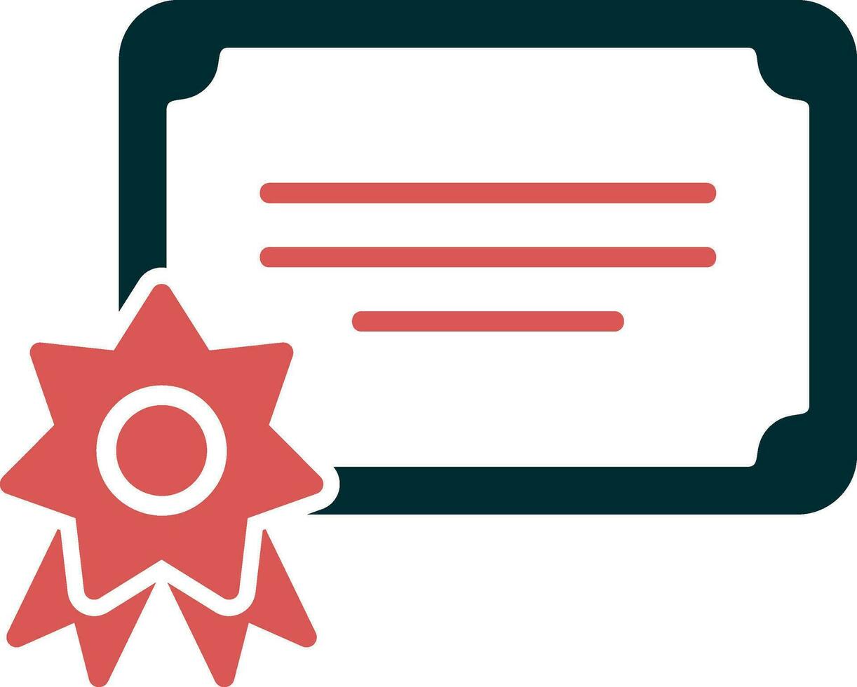 Certificate Vector Icon