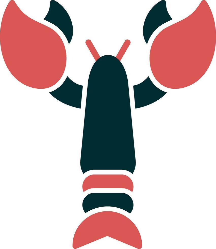 Lobster Vector Icon