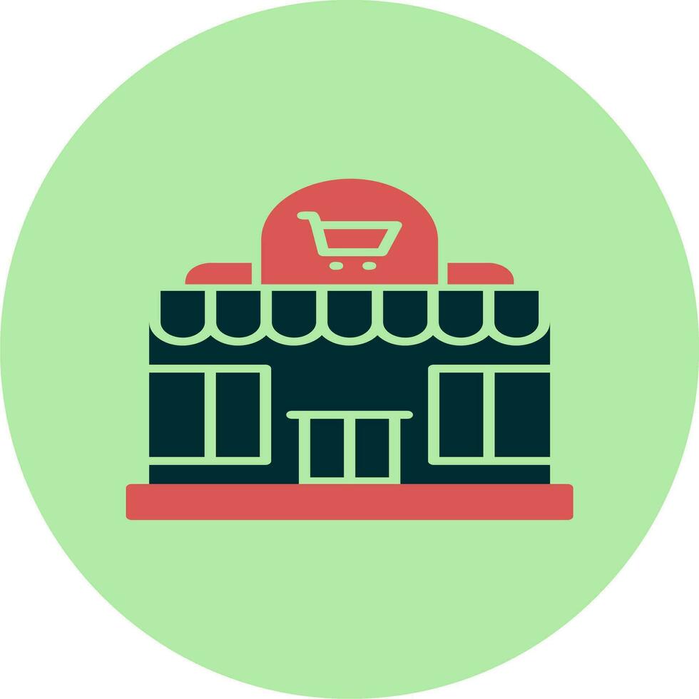 Supermarket Vector Icon
