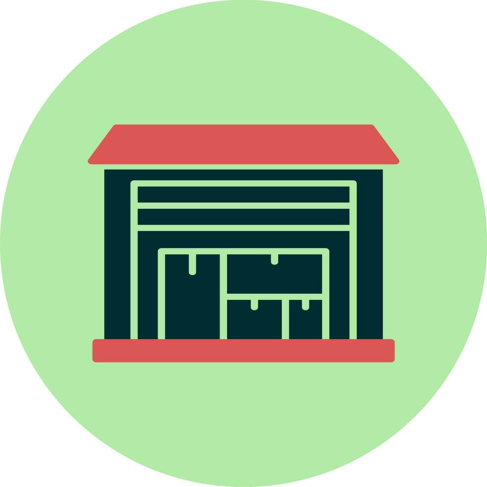 Warehouse Vector Icon