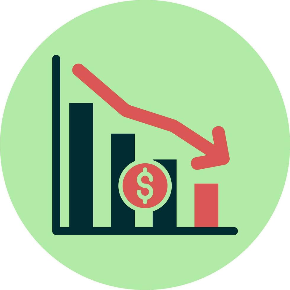 Economic Crisis Vector Icon