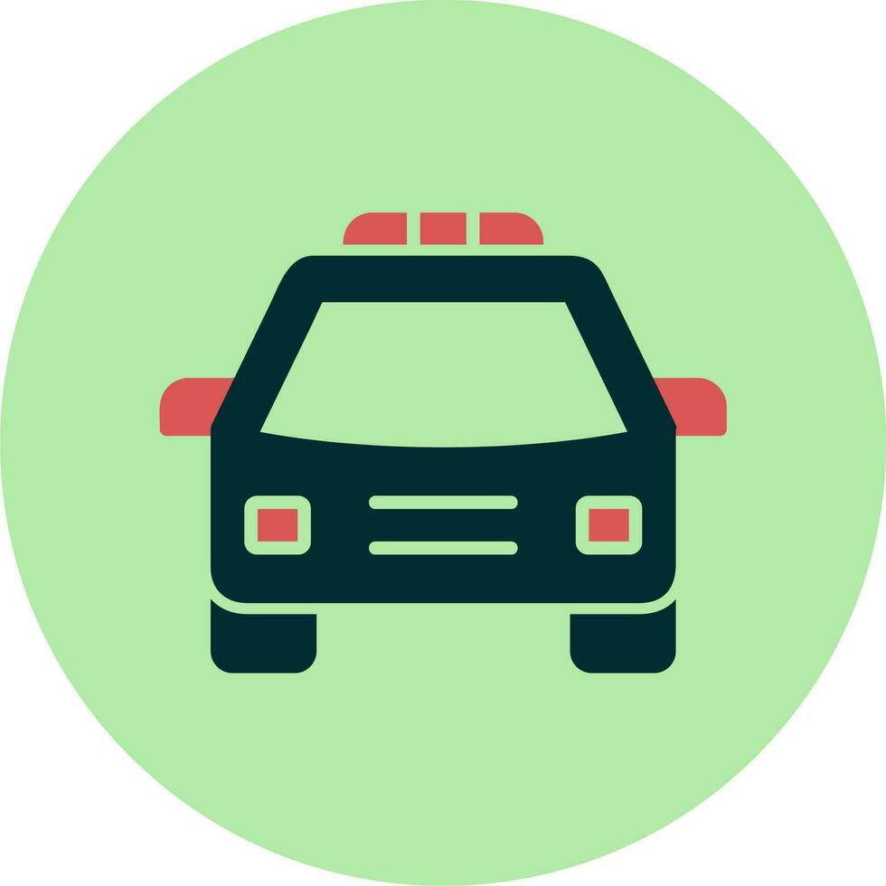 Police Car Vector Icon