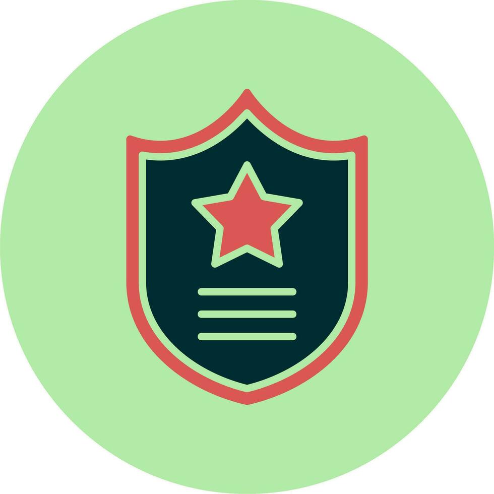 Police Badge Vector Icon
