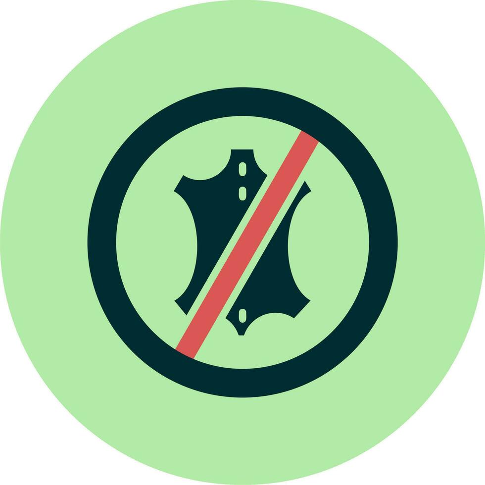 no leather Vector Icon