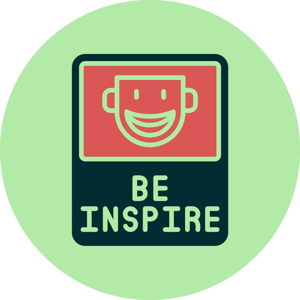 Be Inspired Vector Icon