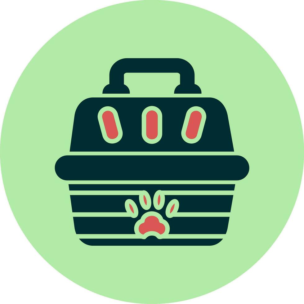 pet carrier Vector Icon