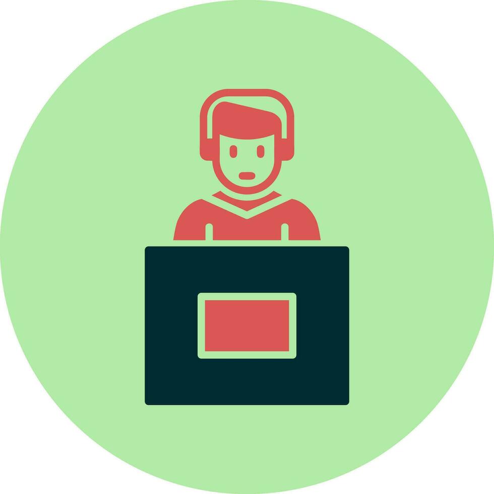 Interview Vector Icon