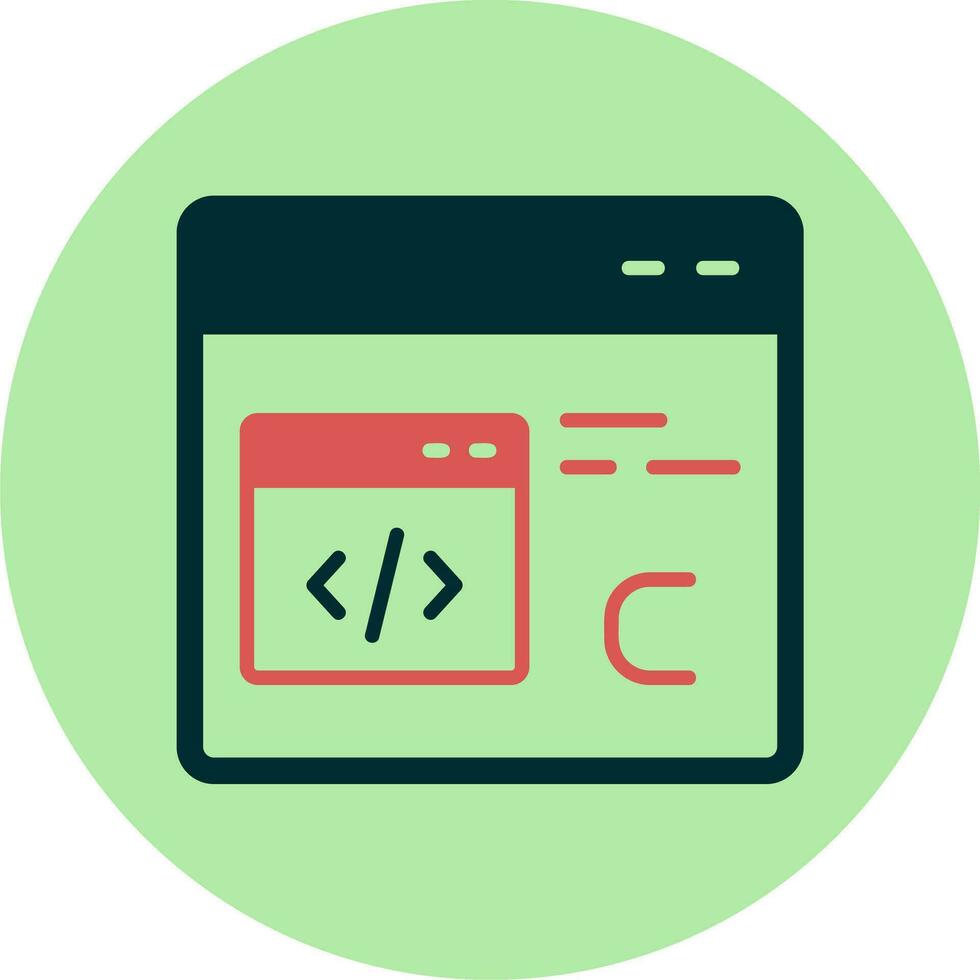 Computer Languages Vector Icon