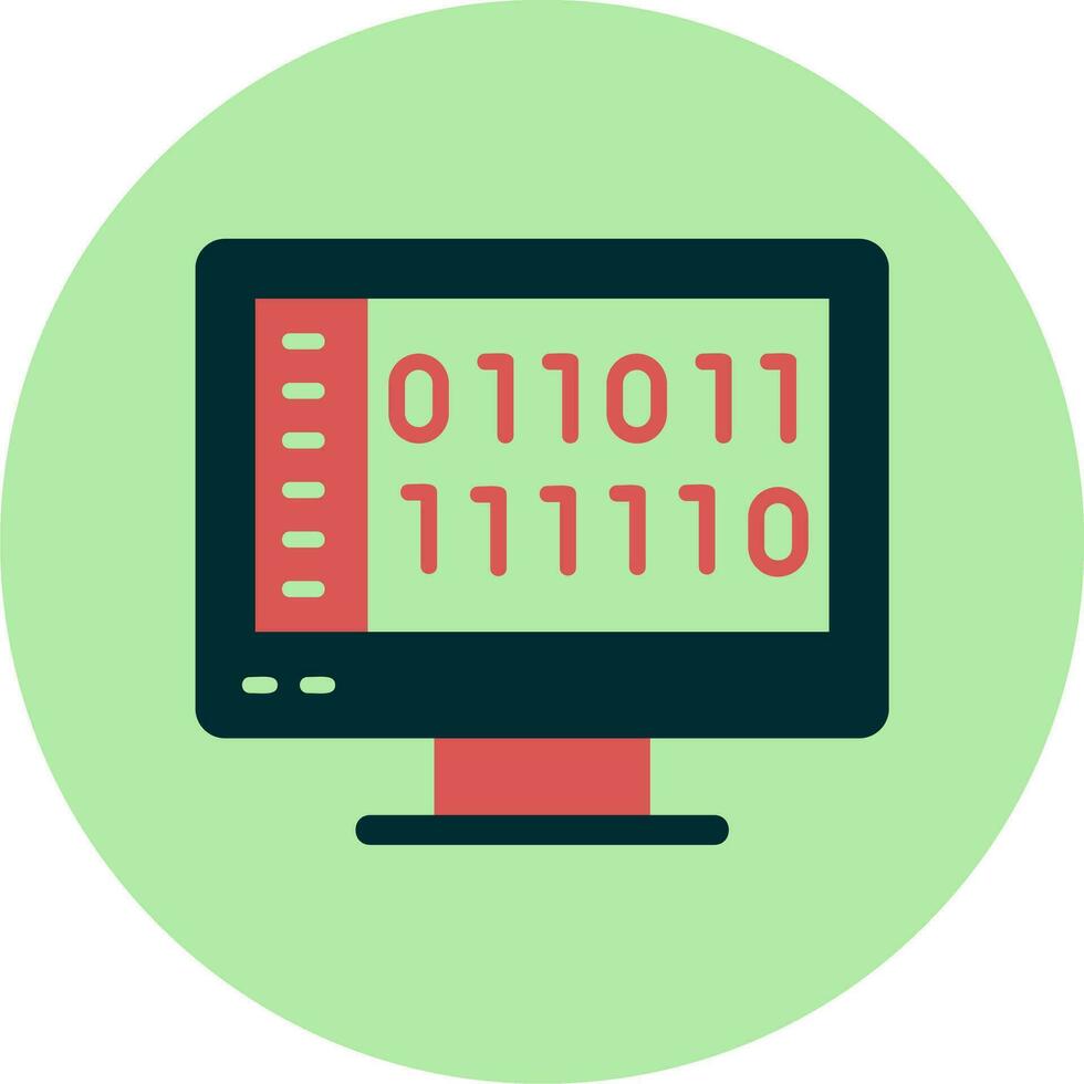 Binary Vector Icon