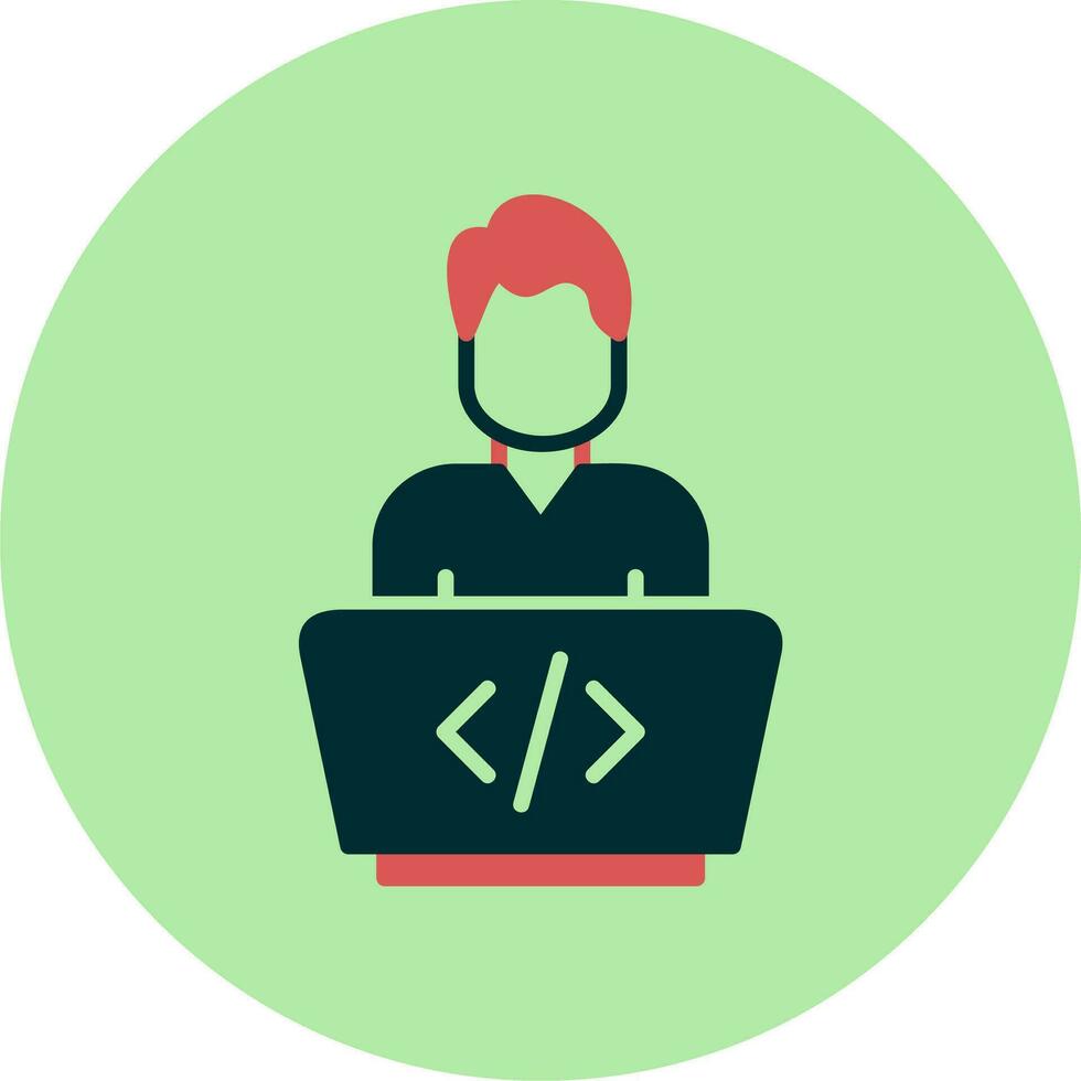 Programmer Vector Icon