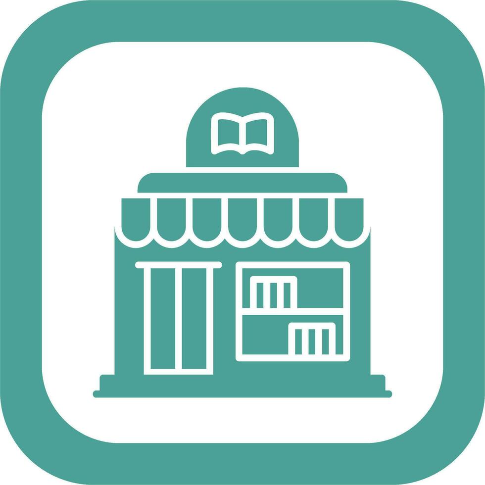 Book Shop Vector Icon