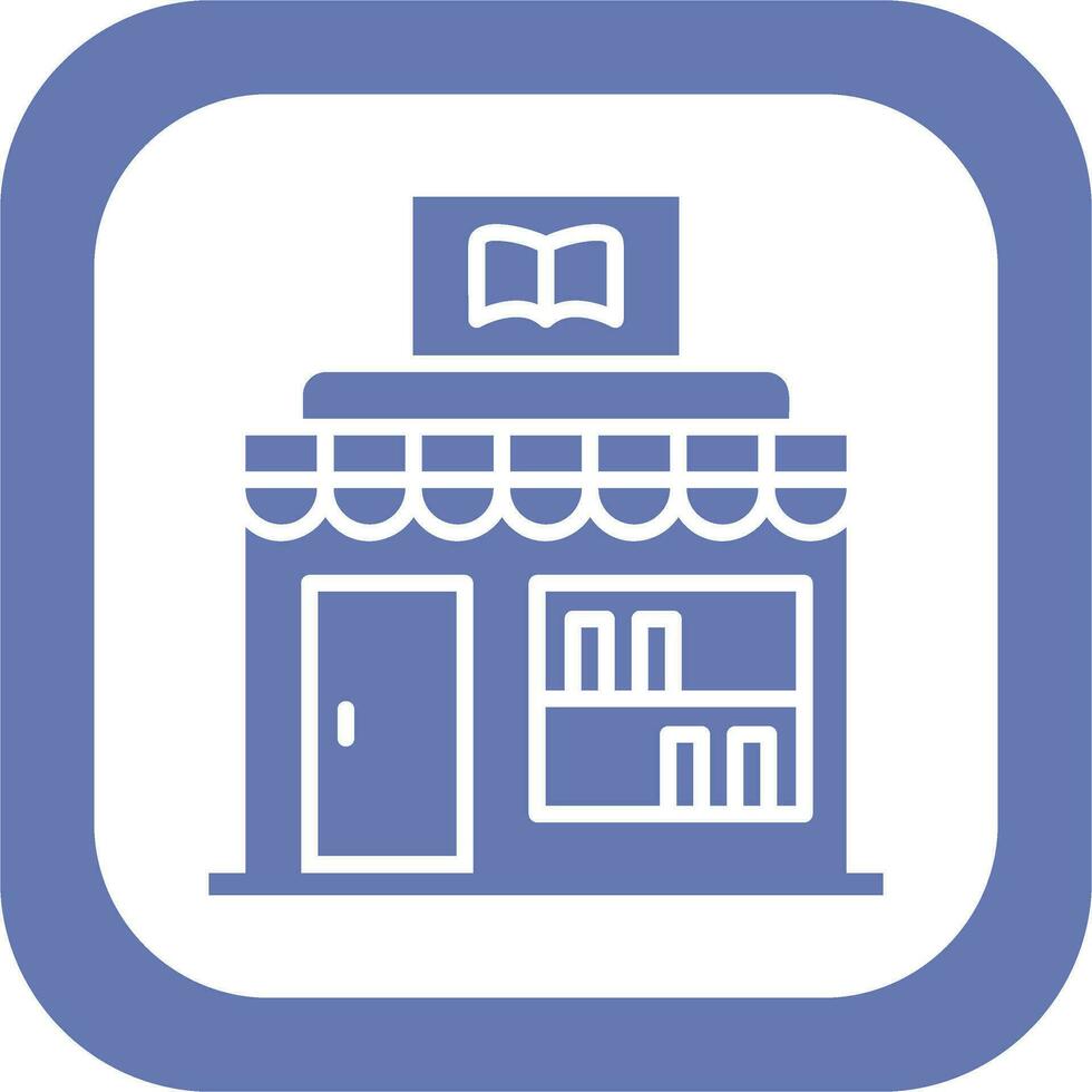 Bookstore Vector Icon