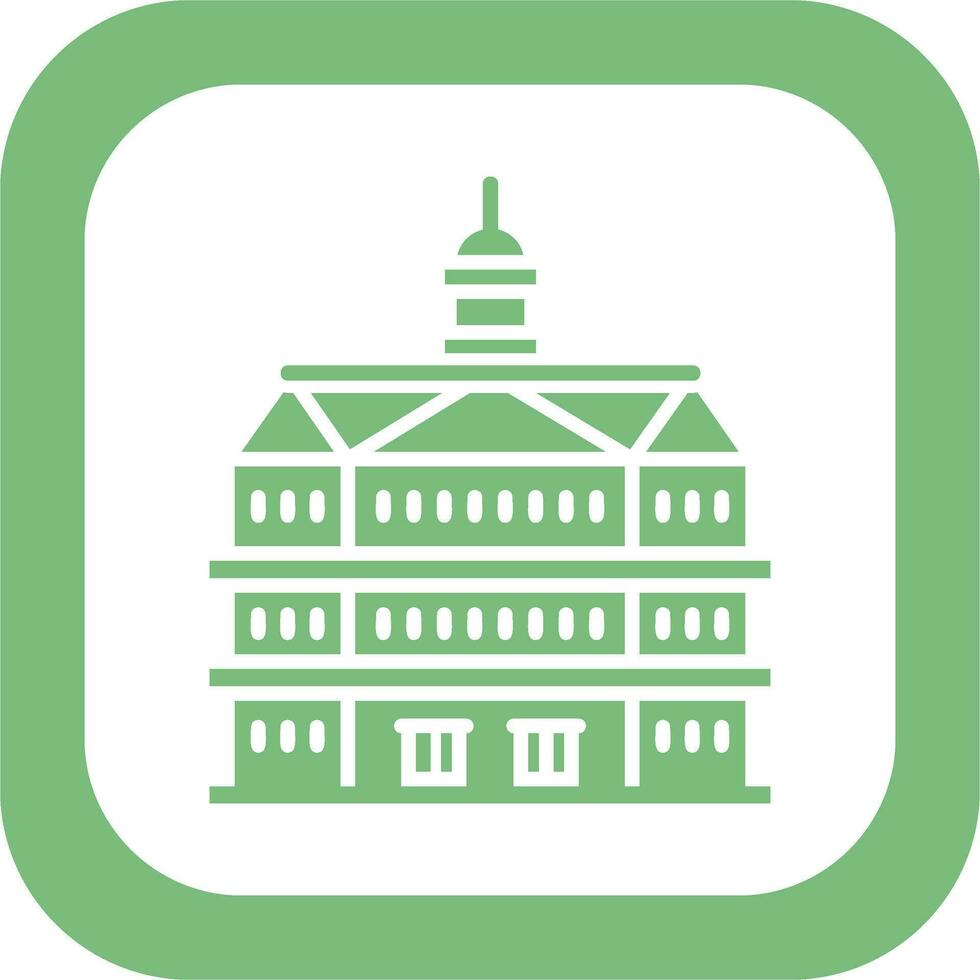 Royal Palace Vector Icon