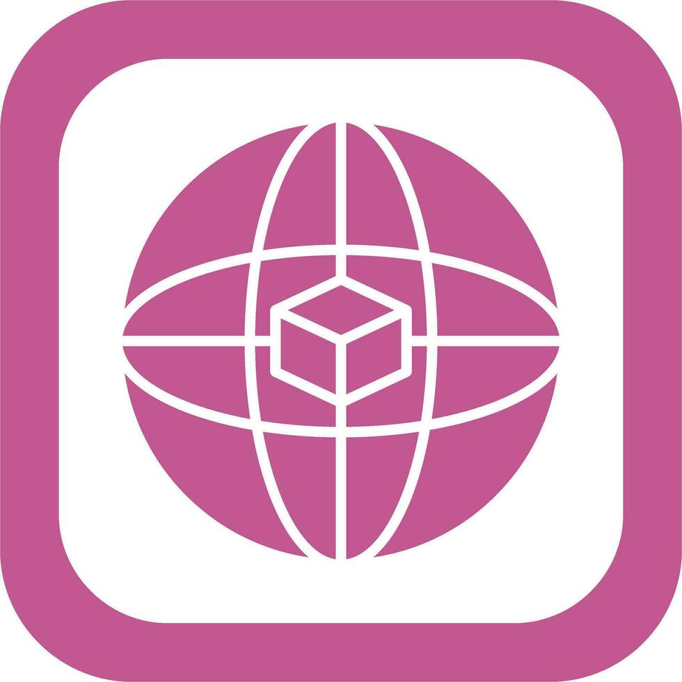 Global Network Vector Icon