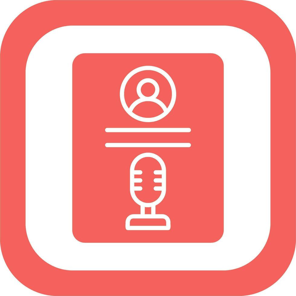 Record Vector Icon