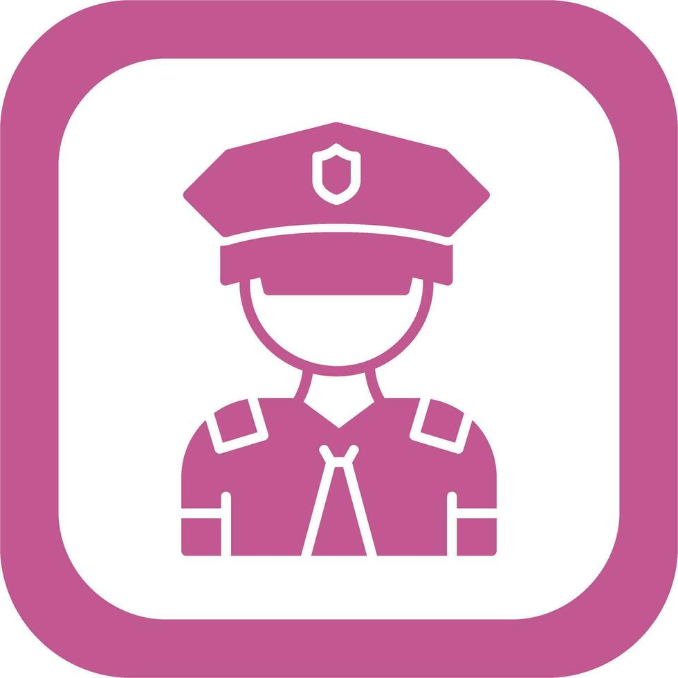 Policeman Vector Icon