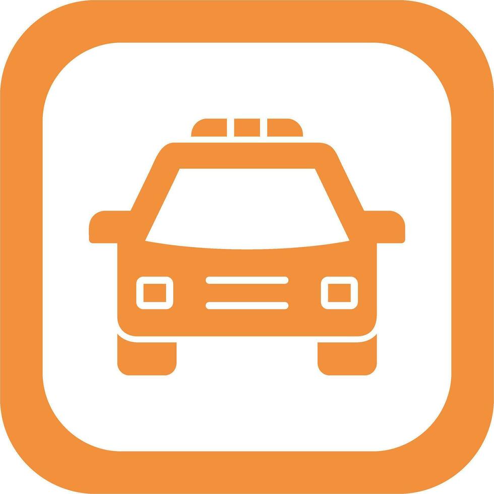 Police Car Vector Icon