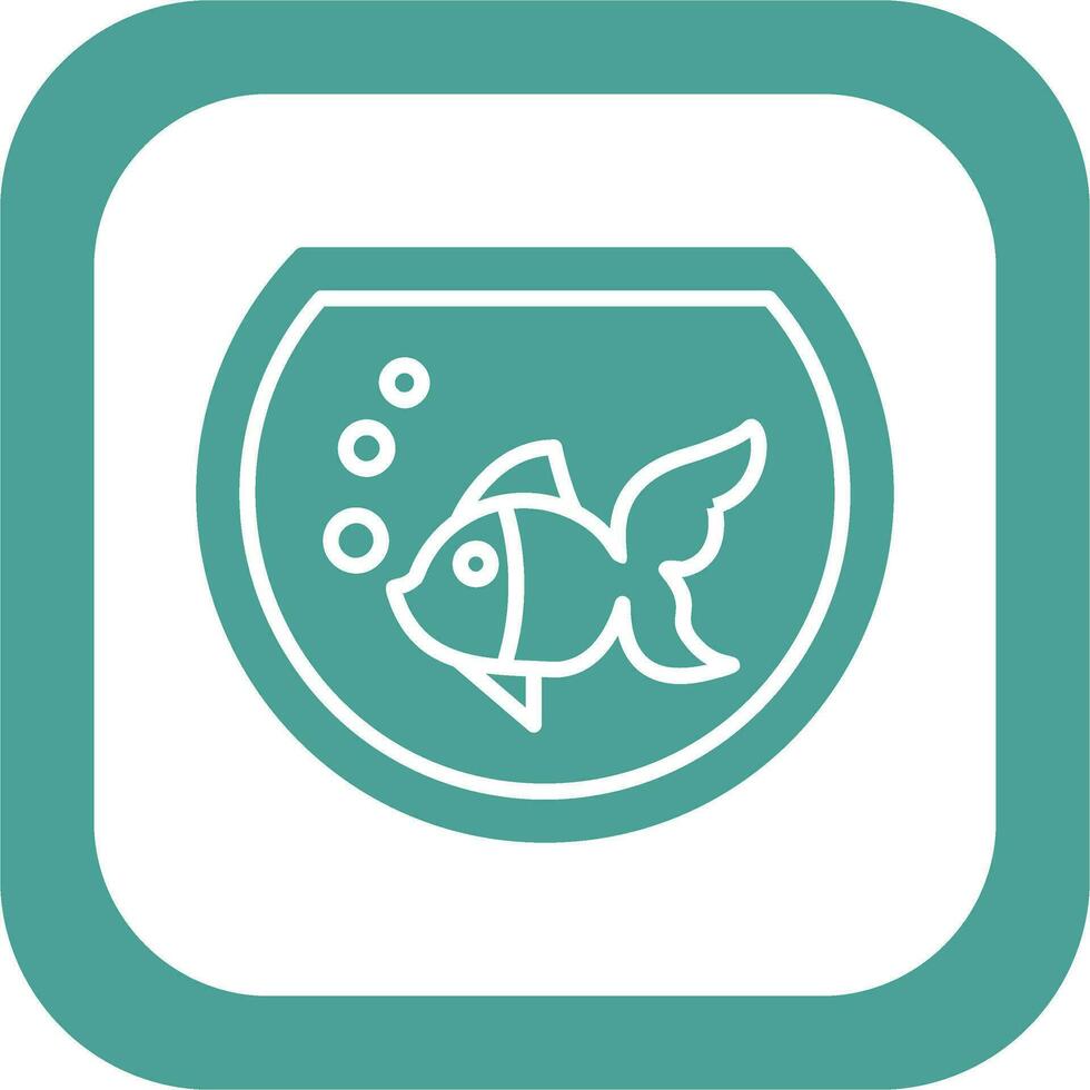 fish bowl Vector Icon