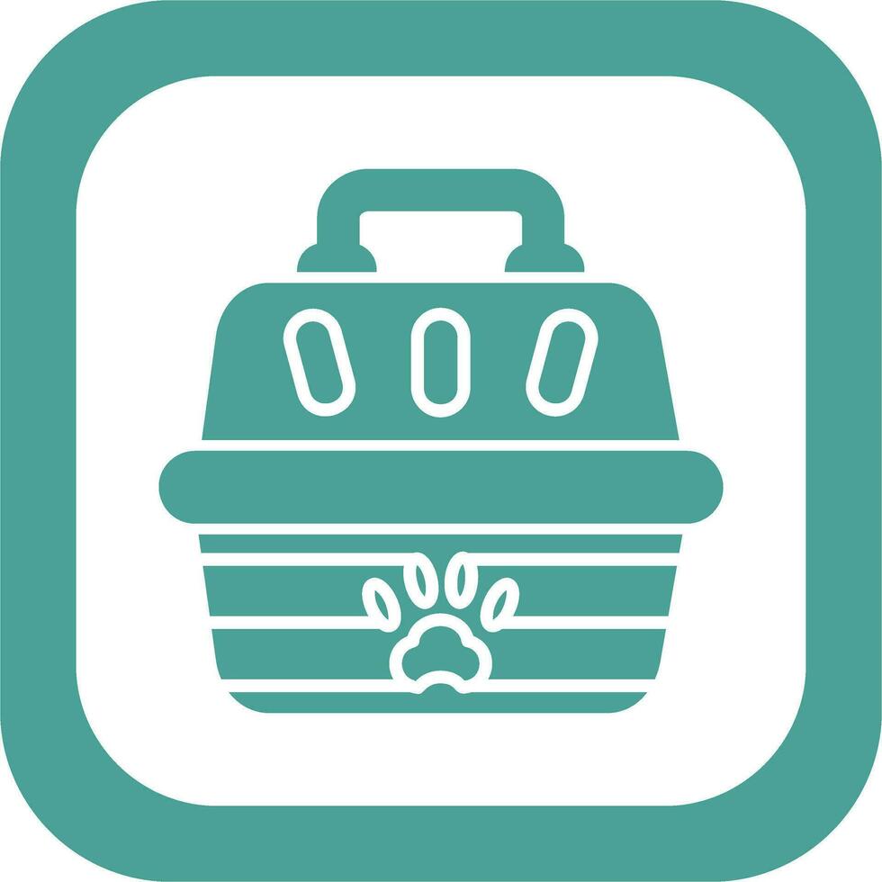 pet carrier Vector Icon