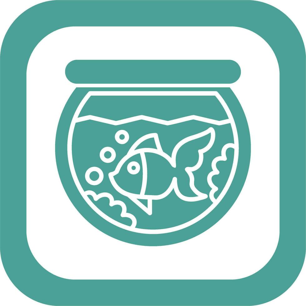 fish bowl Vector Icon
