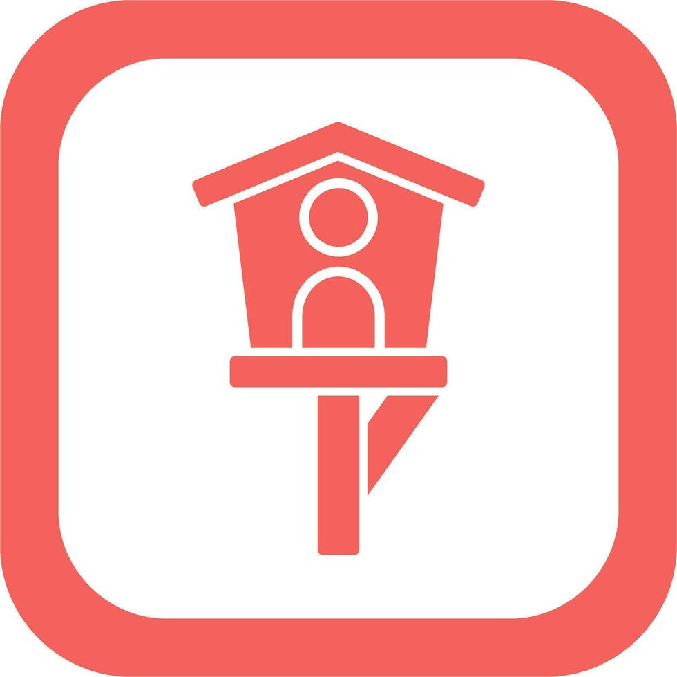 bird house Vector Icon