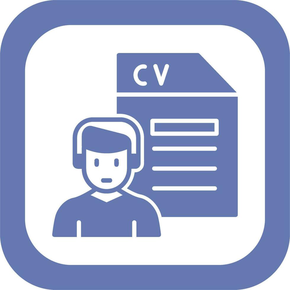 Resume Vector Icon