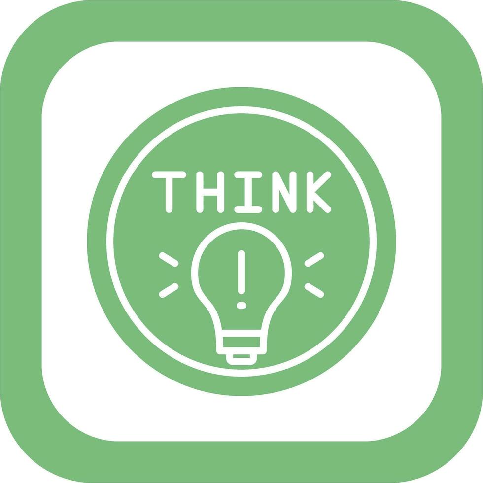 Think Vector Icon