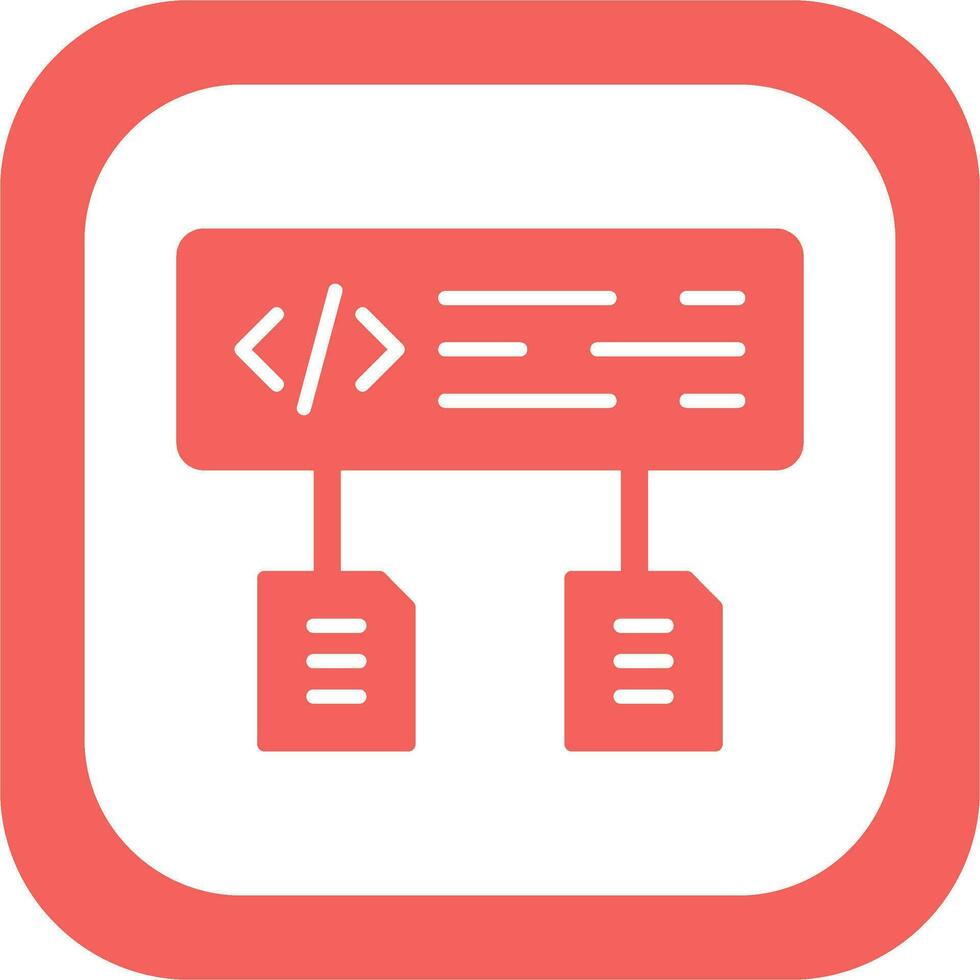 Data Flow Vector Icon