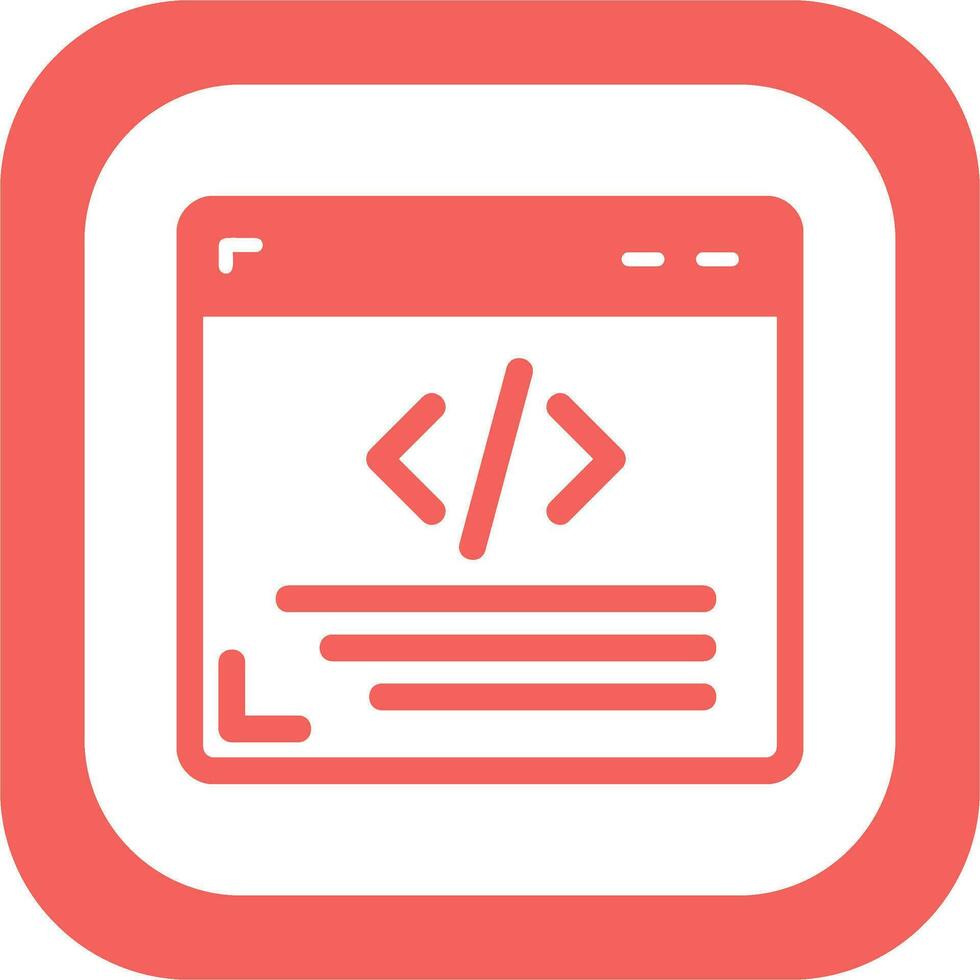 Web Programming Vector Icon