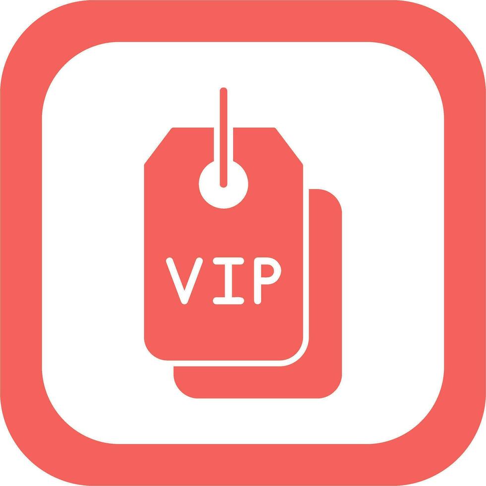 VIP oferta vector icono