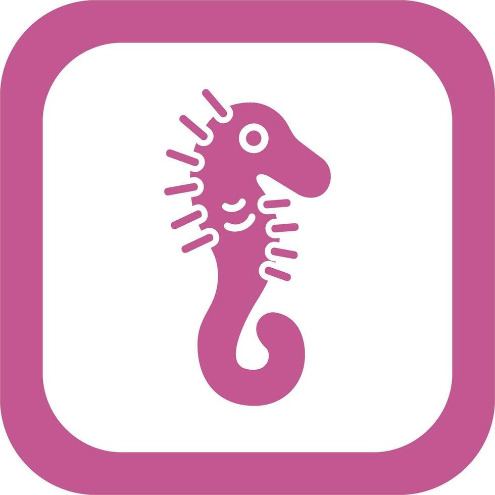 Seahorse Vector Icon