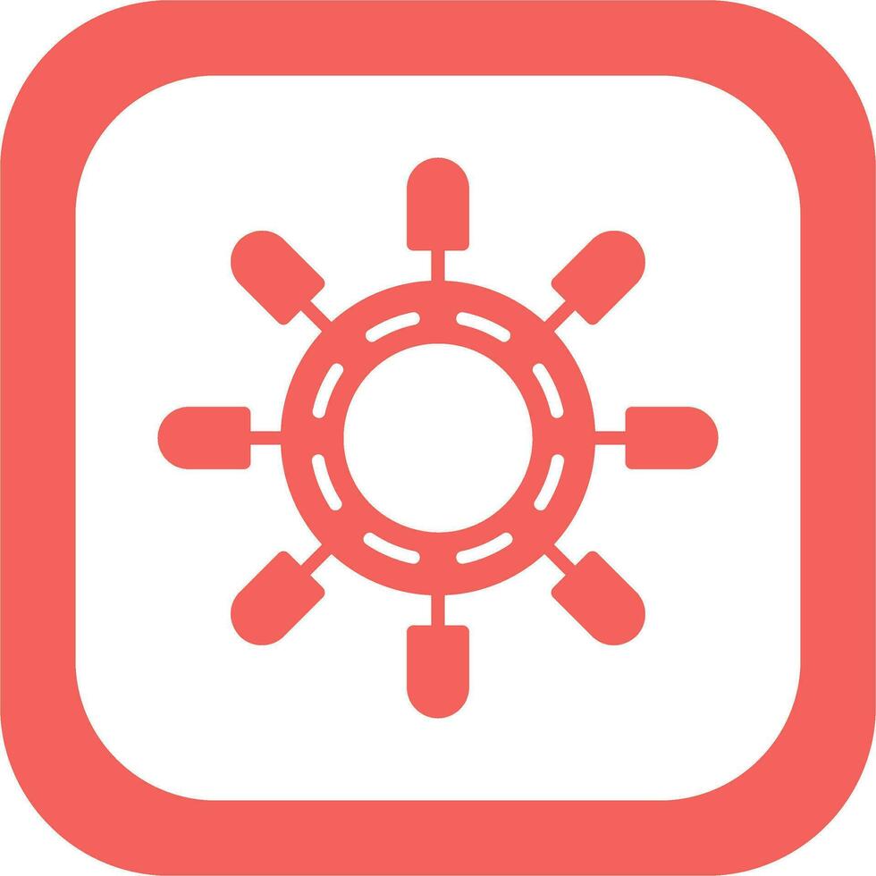 Rudder Vector Icon