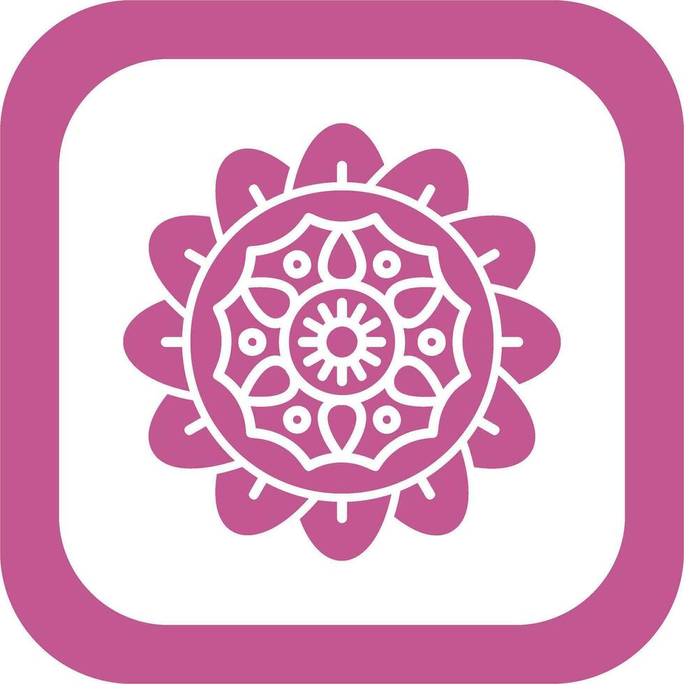 Mandala Vector Icon