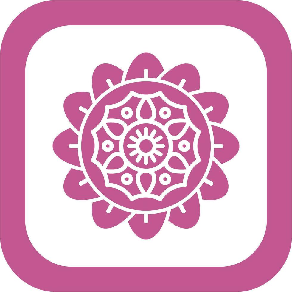 Mandala Vector Icon